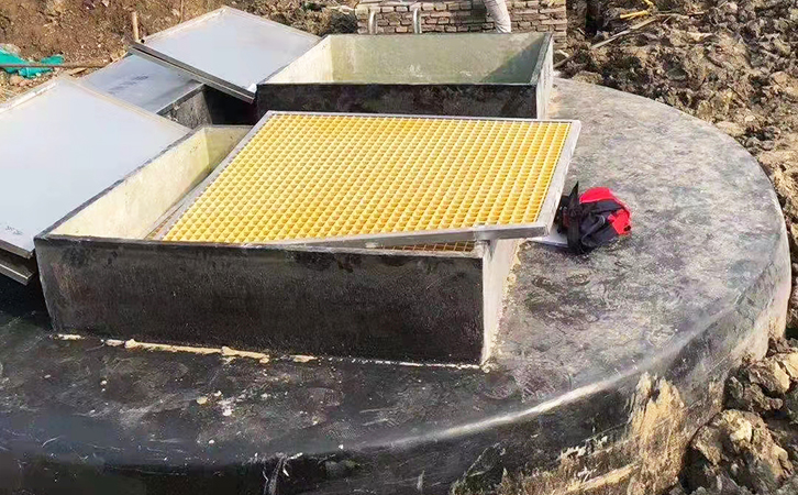 智能玻璃鋼預制泵站