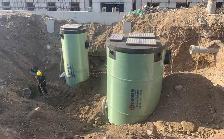 玻璃鋼一體化污水泵站