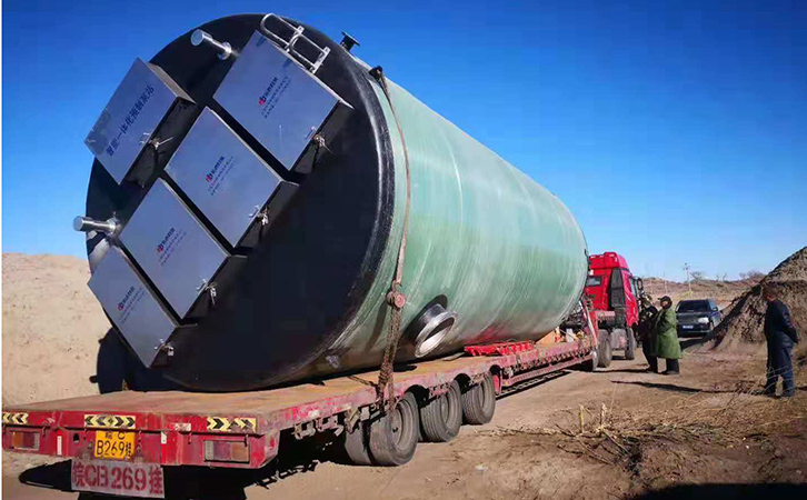 提升一體化玻璃鋼泵站