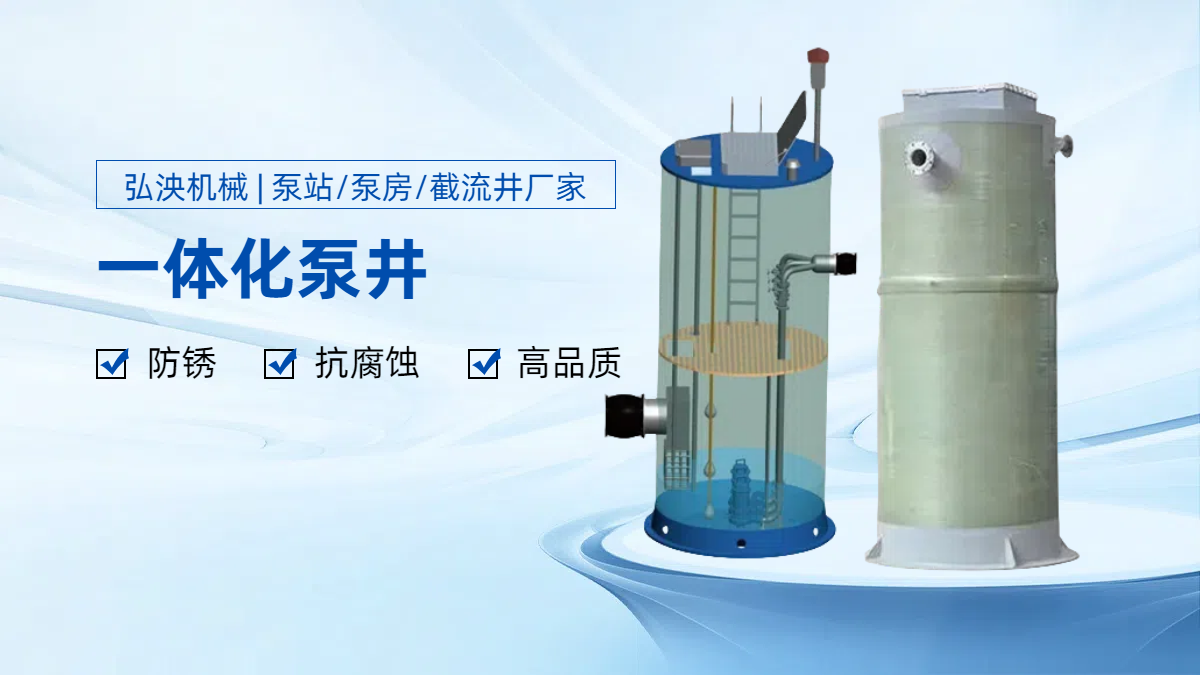 一體化泵井,一體化分流井